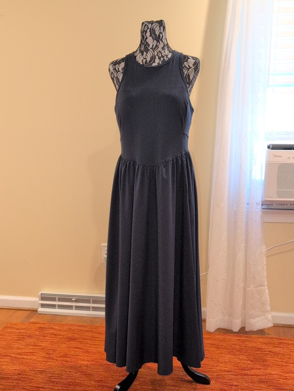 Zella Navy Racerback Maxi Dress